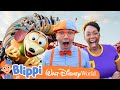 Blippi S Disney Vehicle Challenge Supported By Disney Blippi Educational Videos For Kids