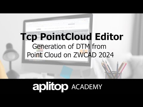 Tcp PointCloud Editor | Generation of DTM from Point Cloud on ZWCAD 2024