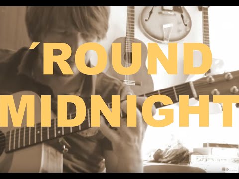 ROUND MIDNIGHT (Thelonious Monk) Solo Jazz Guitar Arrangement by David Plate