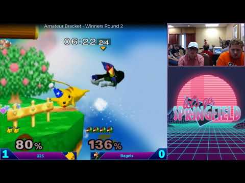 Let's Go SGF #1 Melee - 025 (Pikachu) vs. Bagels (Falco) - Am. WR2