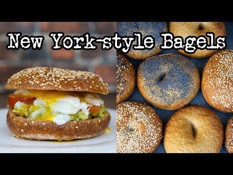 Amazing New York-style Bagels Recipe | The best ever | Foodgeek Baking