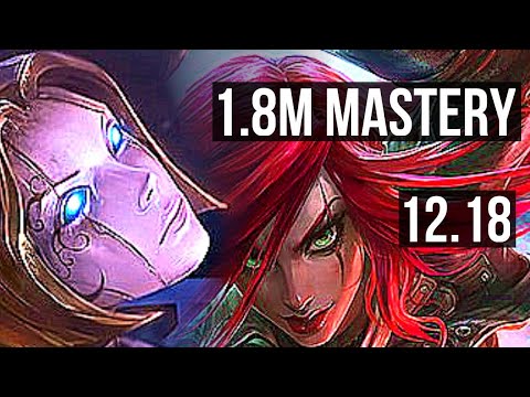 ORIANNA vs KATARINA (MID) | 1.8M mastery, 1200+ games, 4/1/6 | KR Diamond | 12.18