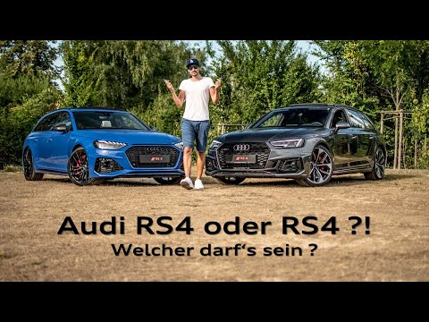 Audi RS4 (B9) VS Audi RS4 Facelift (B9.2) im direkten Vergleich - welcher ist schöner?