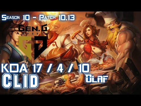Gen Clid OLAF vs TRUNDLE Jungle - Patch 10.13 KR Ranked