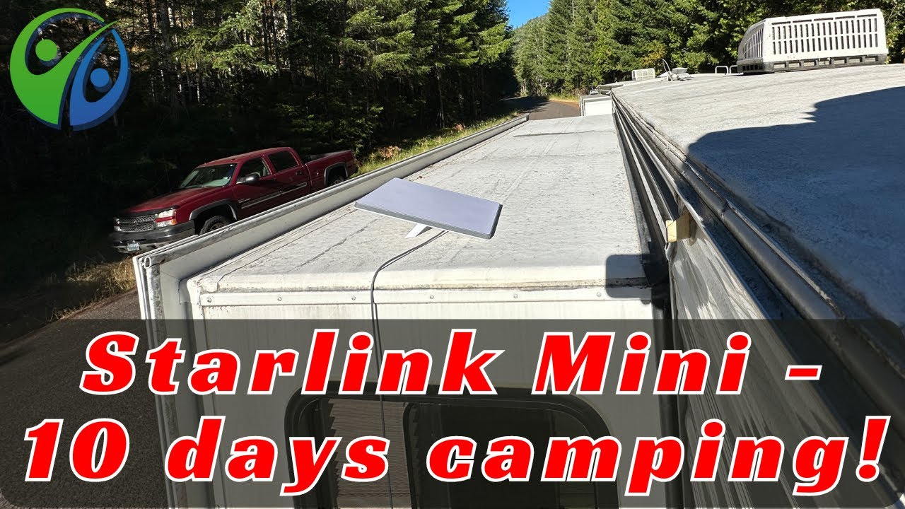 Starlink Mini Performance Update after 10 days camping