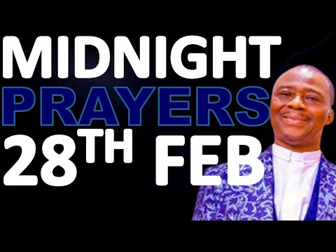 FEB 28, 2025 FIRE PRAYERS TO RECOVER YOUR LOST GLORY (DANGEROUS MIDNIGHT PRAYER BY DR D K OLUKOYA)