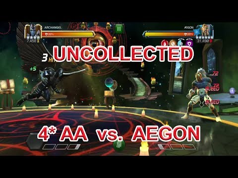 HOW TO BEAT AEGON (UNCOLLECTED brawl in the battlerealm ) marvel contest of champion