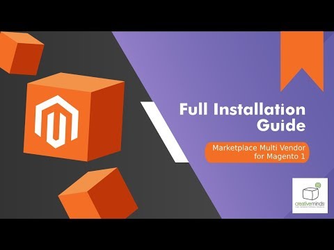 Multi Vendor Marketplace Extension for Magento®1 - CM Magento Extension Installation Guide