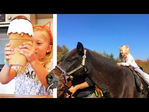 Sonja pravi SLADOLED i JASE KONJA na Zlatiboru! / Setnja Mecavnikom