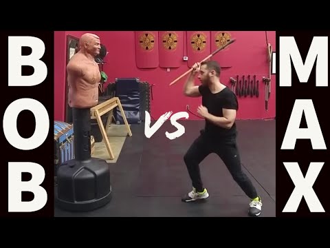 Bataireacht (Irish Stick Fighting) - Antrim Bata - Bob VS Max