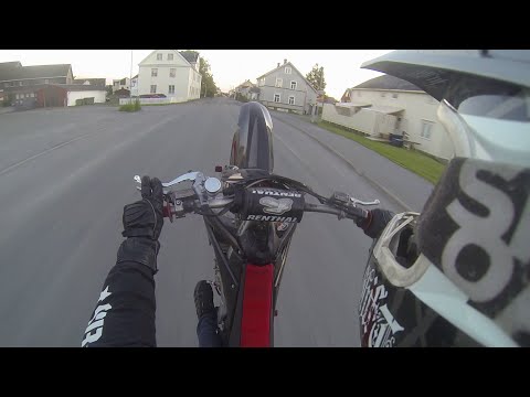 Supermoto evening ride in verdal