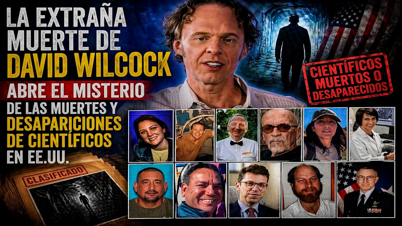 LA EXTRAÑA MUERTE DE DAVID WILCOCK ABRE EL MISTERIO DE LAS MUERTES Y DESAPARICIONES DE CIENTÍFICOS