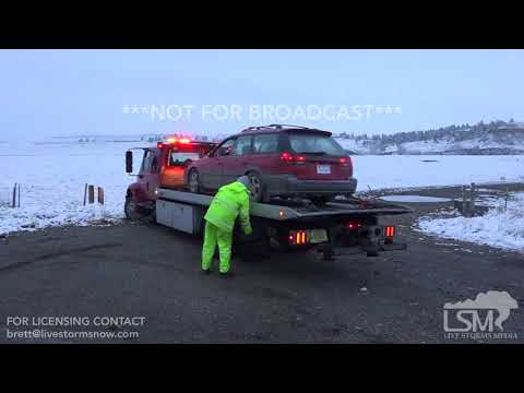 11-02-2017 - Billings, MT - Plows Preparing to Clear Roads