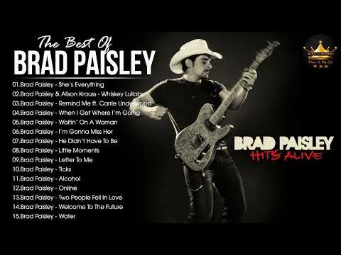Brad Paisley Greatest Hits - Best Songs Of Brad Paisley 2022 - Brad Paisley Full Album 2022