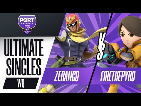 Port Priority 7 | Ult Singles - Zerango vs. FireThePyro - Winners Quarters