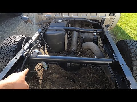 FIXING Frame Rot: Installing a PERFECT Rear Cross-Member (99-07 Silverado)