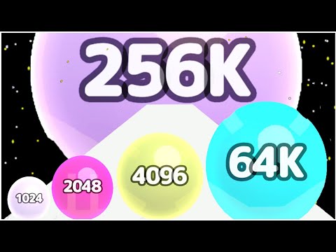 Melty Bubble - Gameplay Walkthrough - Levels 101-150 Reach 1024, 2048, 4096, 64k, 256k