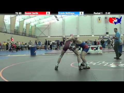 Daniel Smith vs. Travis Hettinga at 2013 ASICS FILA Cadet Nationals - GR