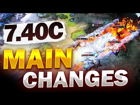 Dota 2 NEW 7.40c Patch - Main Changes!