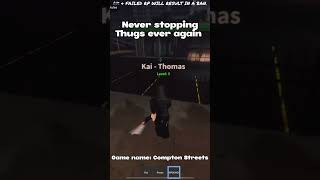 They slid deep! | Compton Streets Roblox