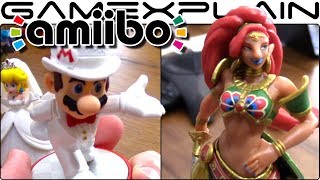 Super Mario Odyssey & Zelda Champions amiibo - Close-Up Look (Mipha, Urbosa, Daruk, & Revali)
