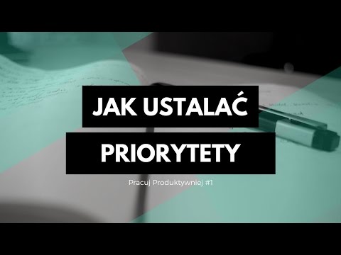 How to set up priorities!