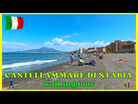 ✨️ Castellammare di Stabia , Italy 2025 ✨️ 🇮🇹 [ 4K ] Walking Tour #italy #walkingtours