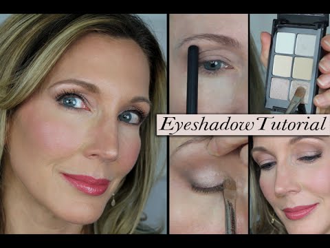 "Eyelid Lift" Eyeshadow Tutorial for Mature Hooded Eyes Video