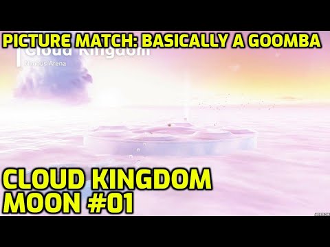 Super Mario Odyssey - Cloud Kingdom Moon #01 - Picture Match: Basically a Goomba