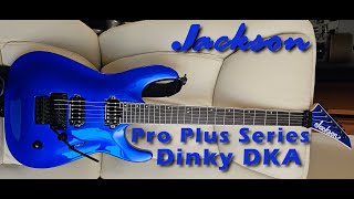 Video thumbnail for Jackson Pro Plus Series Dinky DKA, Indigo Blue. KILLER!!! by Chris Tompkins
