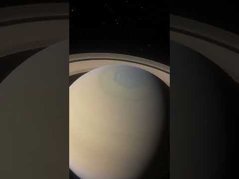 The myth about Saturn's hexagonal-shaped pole. #saturn #cosmoknowledge