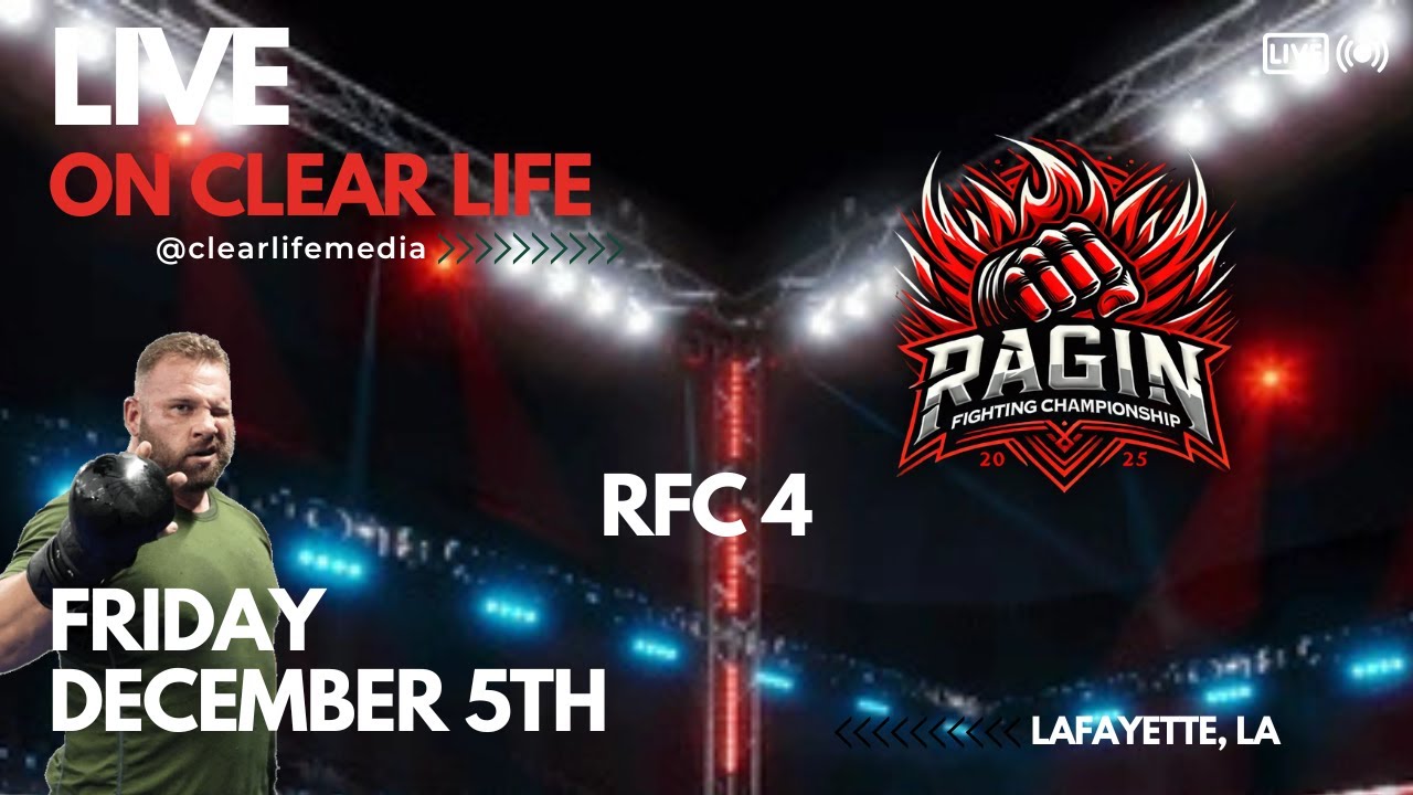 Ragin Fighting Championships 4 - Lafayette, LA on December 5, 2025