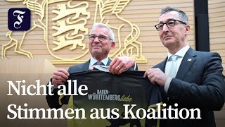 Özdemir zum Ministerpräsidenten von Baden-Württemberg gewählt