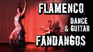 Flamenco dance, Flamenco guitar.  Fandangos  Arleen Hurtado and Ben Woods