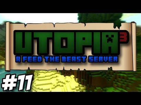 Feed the Beast Ultimate: Utopia³ - Applied Energistics - More Crafting and Smelting #11