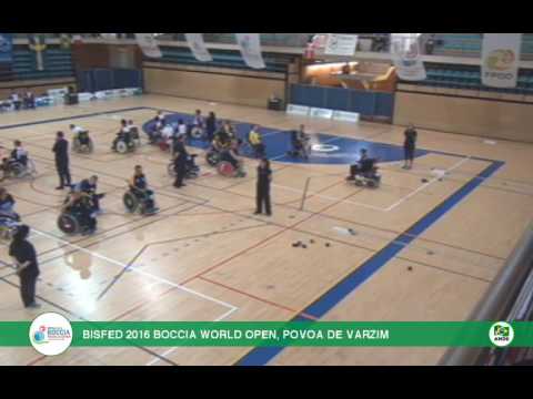 BRASIL no BISFED 2016 BOCCIA WORLD OPEN - POVOA DE VARZIM