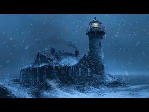 Piercing Snowstorm Sounds ┇Chilly Blizzard Whispers┇ Powerful Snowstorm & Howling Winds for RELAXING