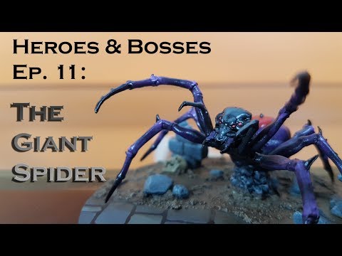 Ep. 11 - The Giant Spider [Revised] Painting Guide (Massive Darkness)