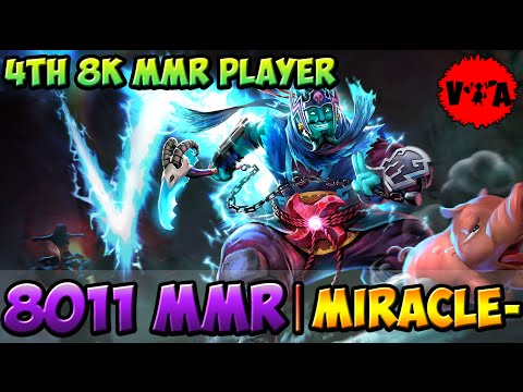 8011 MMR - Dota 2 Miracle- Plays Storm Spirit vol #2