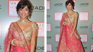 Actress Sayani Gupta In Bridal Avatar At Vogue Wedding Show 2016