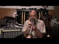 Scott Robinson plays some Mingus on trumpet