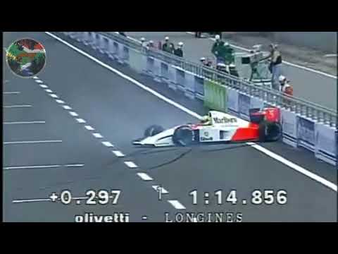 F1 Classic Sounds Ayrton Senna Honda V12 laps in qualifying France 1991