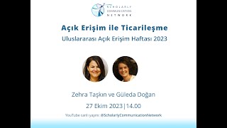 Açık erişim ile ticarileşme (Commercialization with open access)