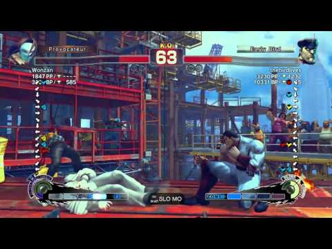 SSF4 AE: Wonzan (Vega) vs thebirdlives (Bison)