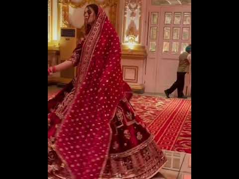 wajeeha Lodhi's dance on her wedding