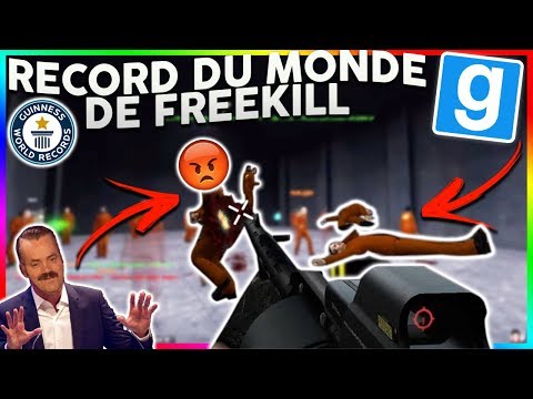 LE PLUS GROS FREEKILL DE MASSE DE L'HISTOIRE ! - GMOD PRISONRP #1