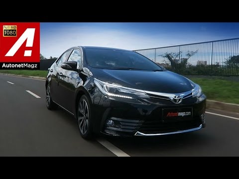 Review Toyota Corolla Altis facelift 2017