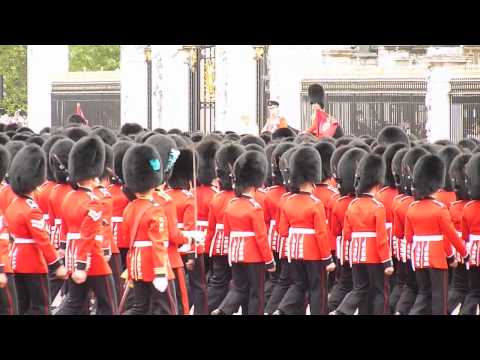 The Queen's Birthday Parade, Trooping the Colour 2012