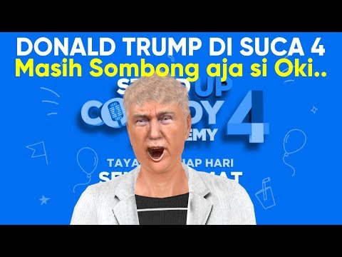 Video Lucu - Stand Up Comedy Terlucu, Trump 3D "WAAH.. masih sombong aja si Oki"