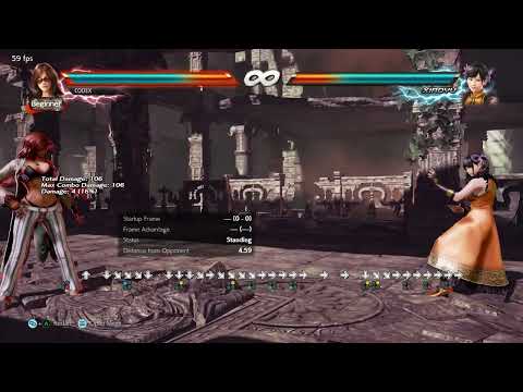 Tekken 7 - Katarina Rage Drive floor break combos